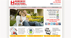 Desktop Screenshot of homewiserealtors.com